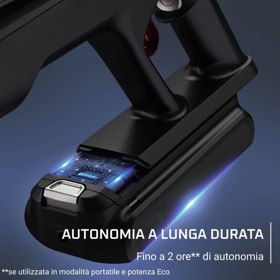 X-FORCE FLEX 16.60, Modello Aqua, Aspirapolvere Senza Filo, Aspirazione Elevata, 315 AW