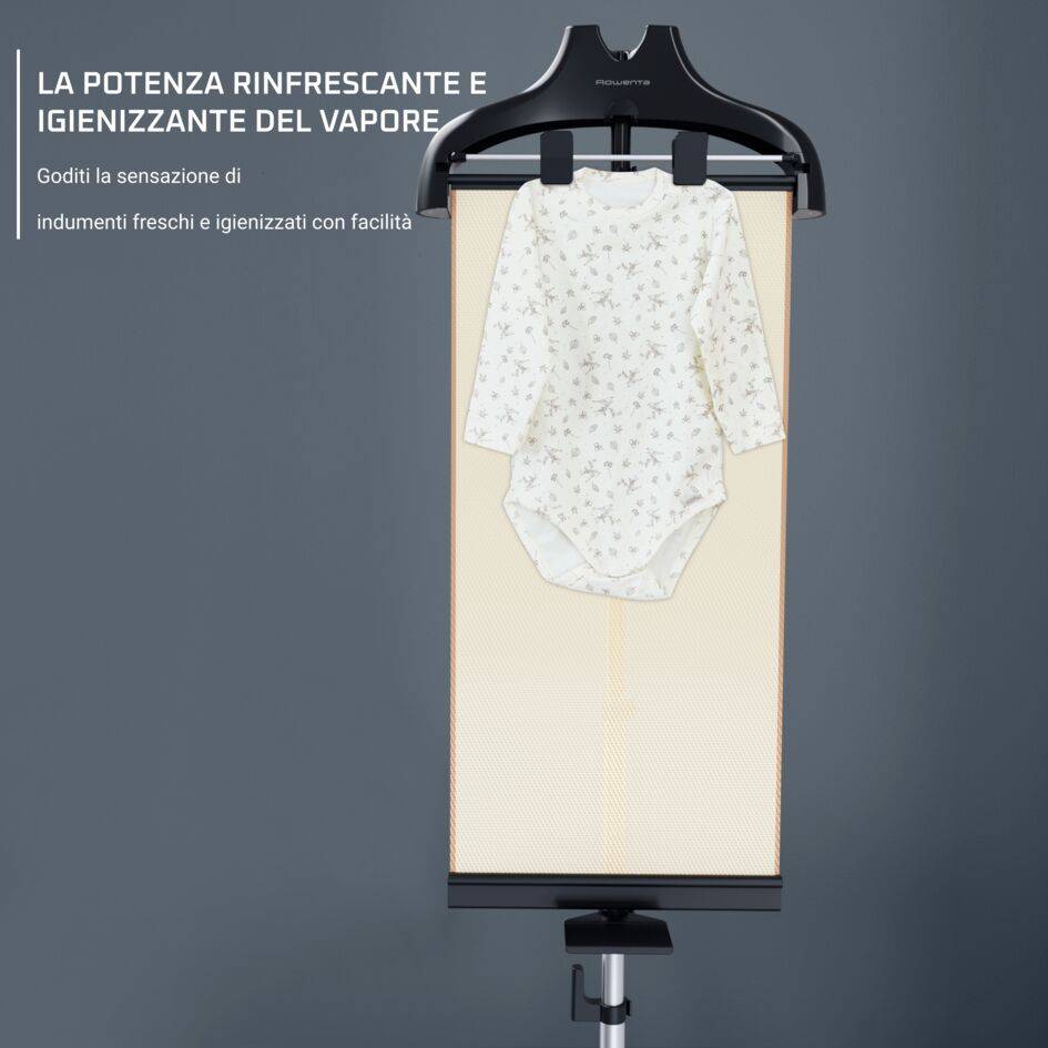 Pro Style, Stiratore Verticale da terra, Sistema Press & Steam