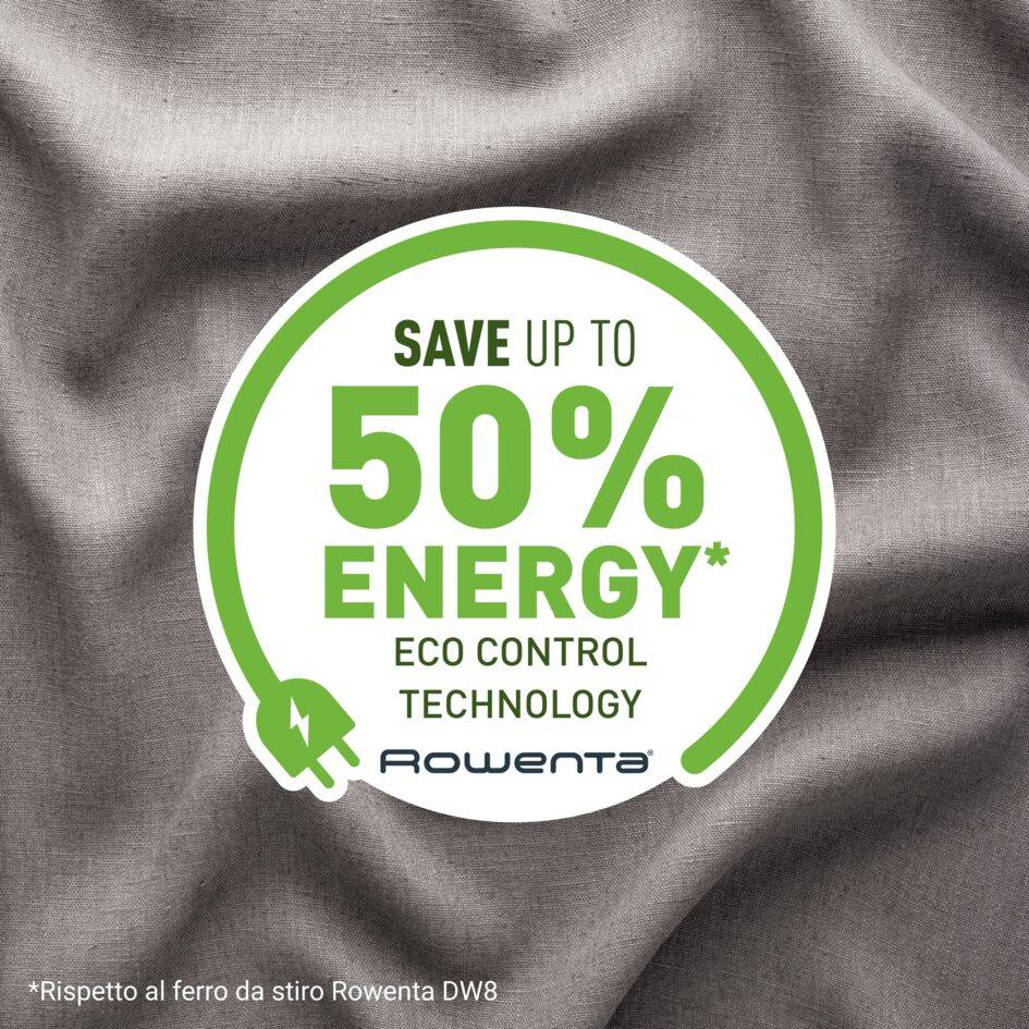 Energy Force 70, Ferro a Vapore, 200 g/min, Eco-control, Microsteam 400, Grey & Green