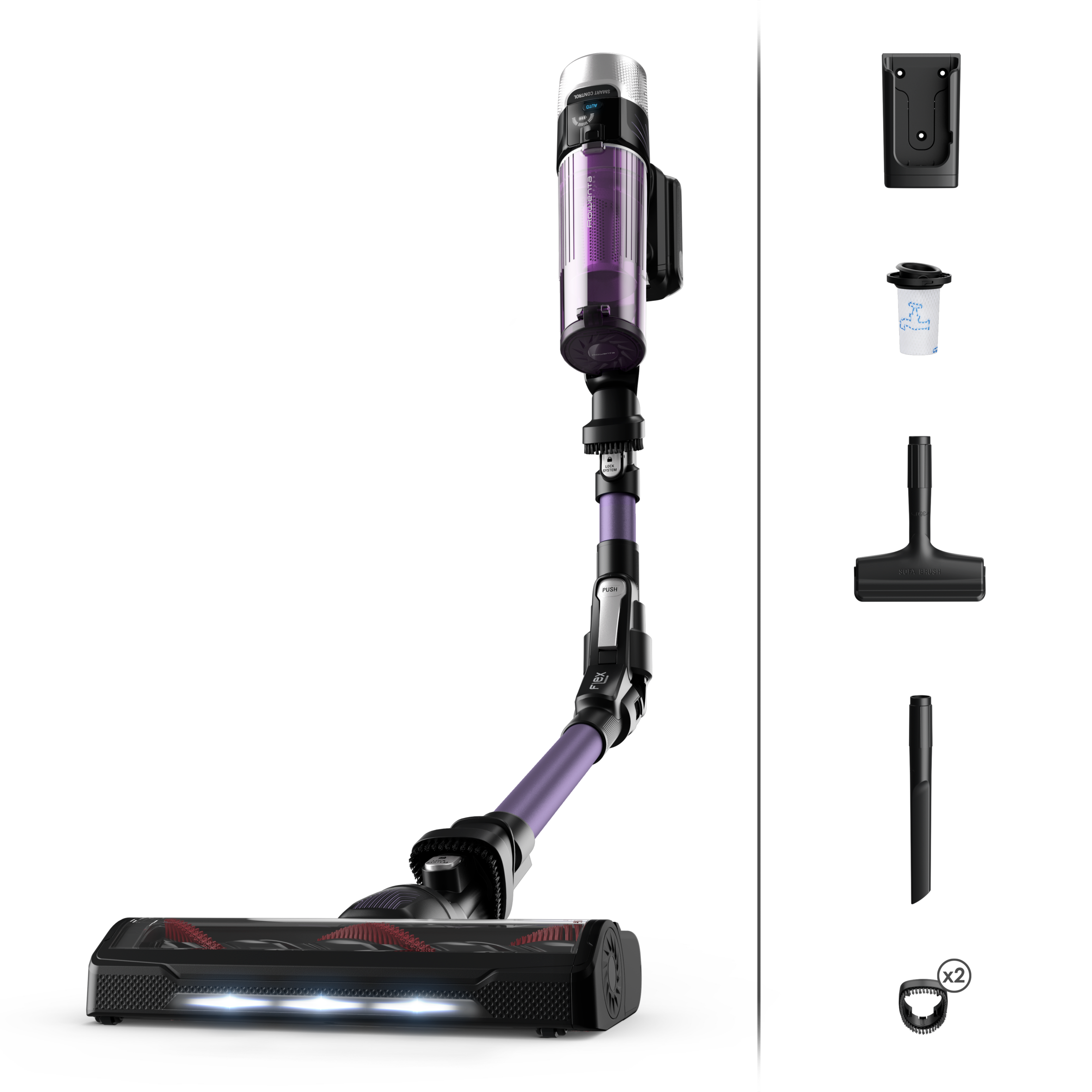 X-Force Flex 9.60, Aspirapolvere Senza Filo, Modello Allergy