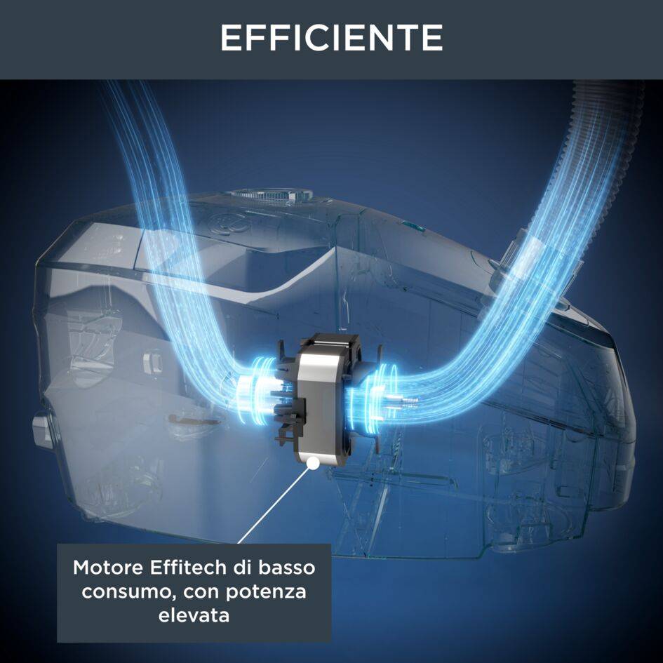 G-Force Silence Total Clean,Aspirapolvere A Traino Con Sacco