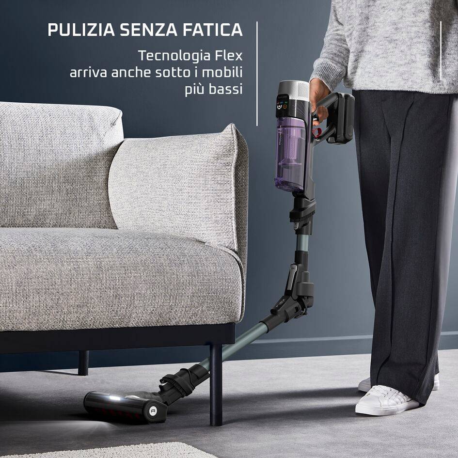 X-Force Flex 9.60, Aspirapolvere Senza Filo, Modello Allergy, 100 AW, Autonomia 45 Min