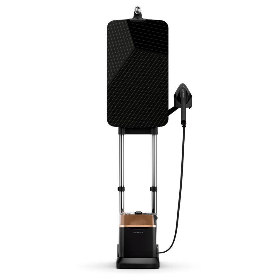 Ixeo Power, Stiratore Verticale All-In-One, Igienizzante, Black & Copper