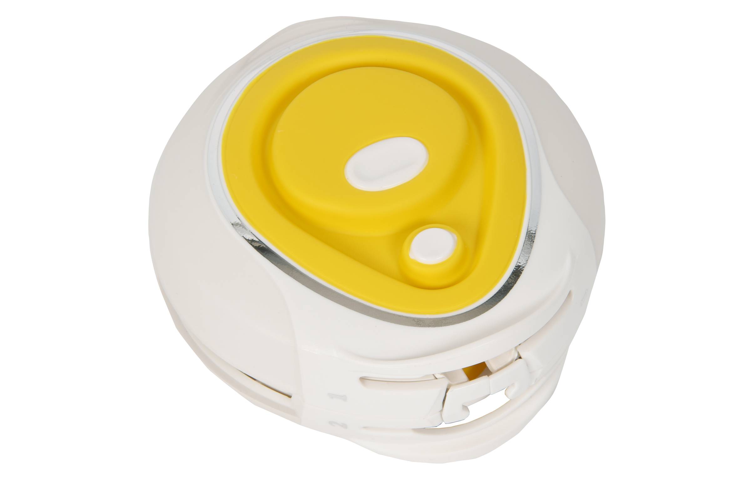 Portacapsule bianco e giallo CS-10000758