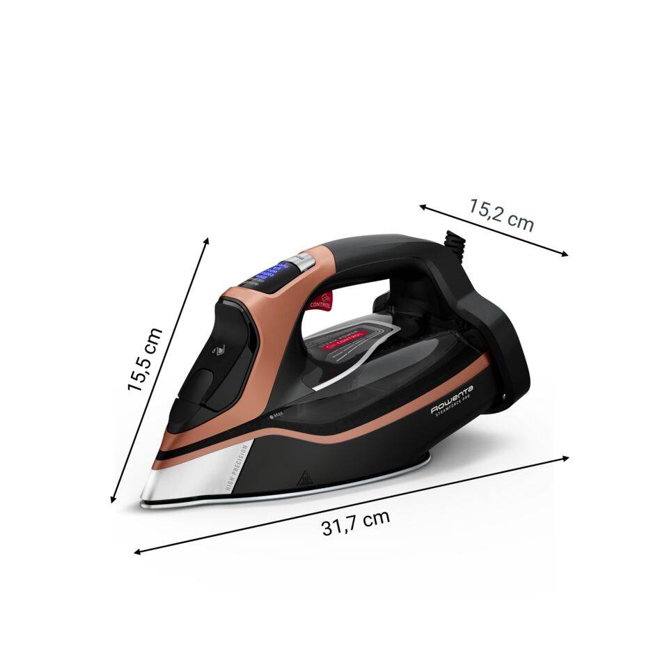Steamforce Pro, Ferro a Vapore, 300 g/min, Smart-control, Microsteam 400, Copper