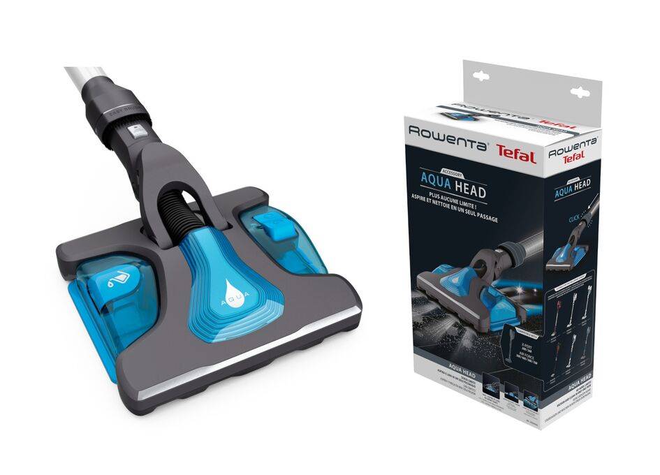 Spazzola aspirapolvere Aqua Head e 2 salviettine ZR009500 (Air Force)