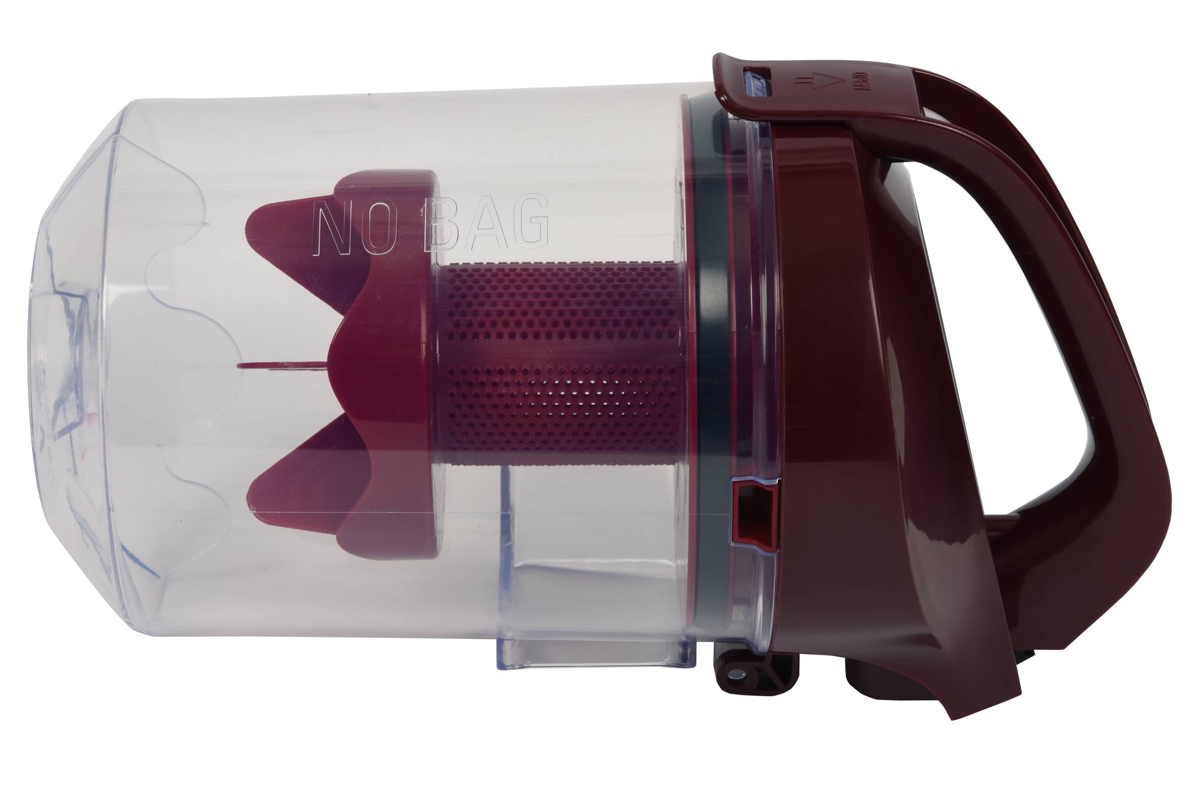 Contenitore raccoglipolvere completo rosso RS-2230002008