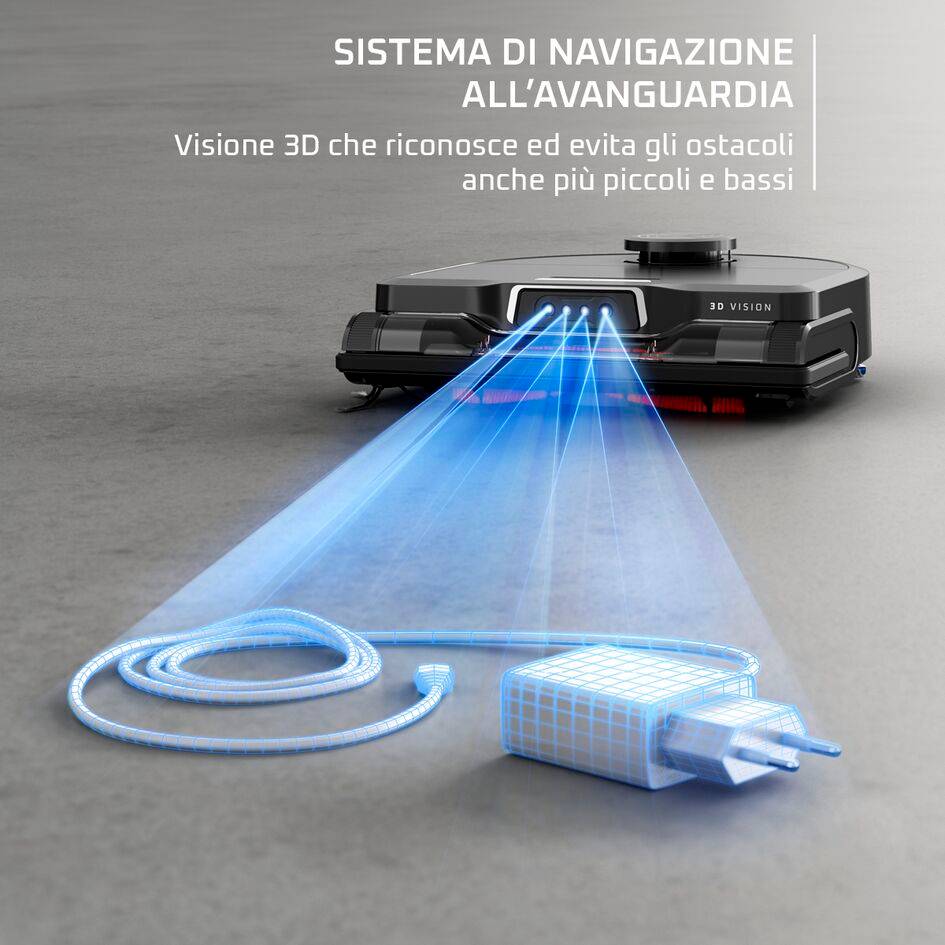 Robot Aspirapolvere X-PLORER Serie 240 AI+, Animal & Allergy