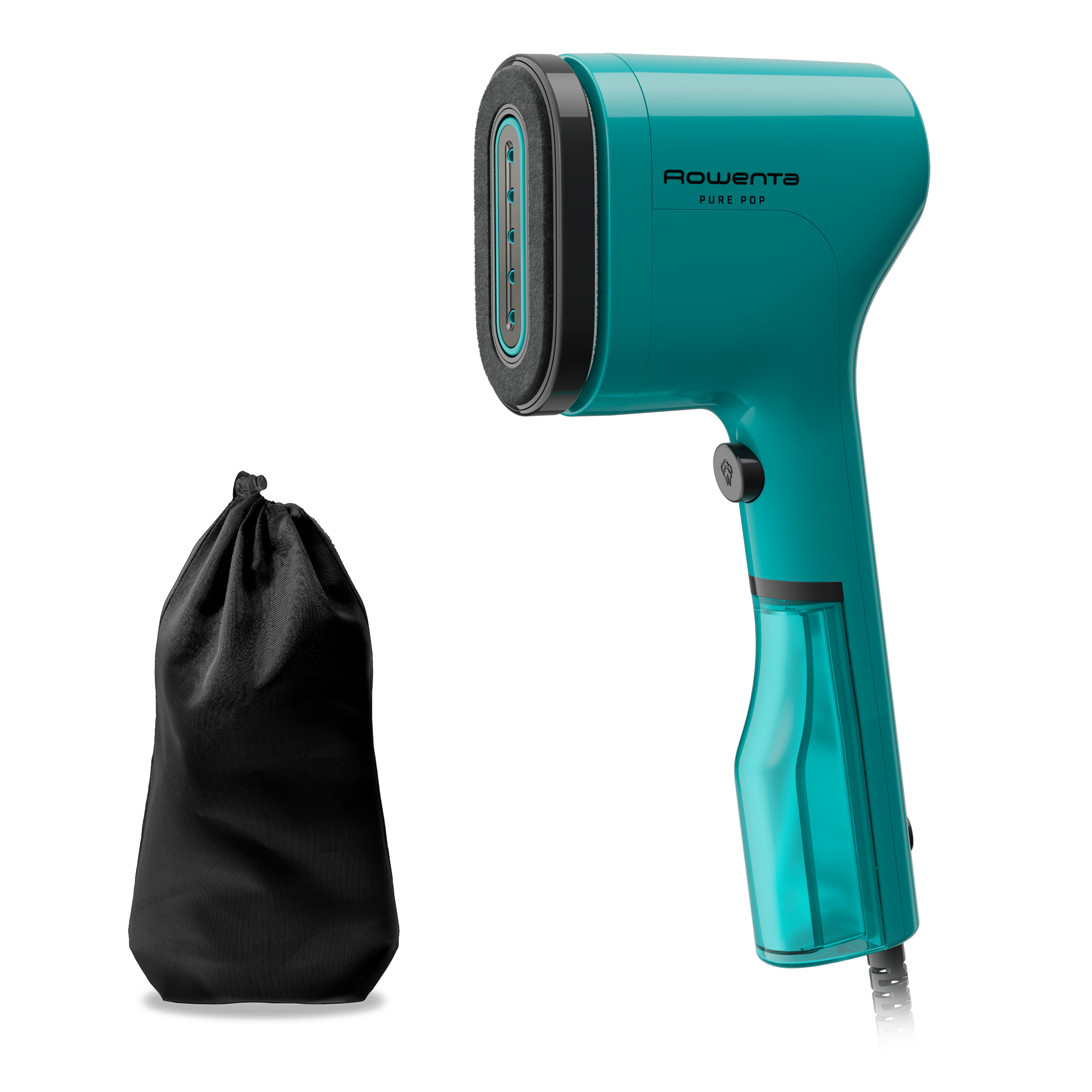 Pure Pop, Stiratore Verticale Portatile, Pad Reversibile, Aqua