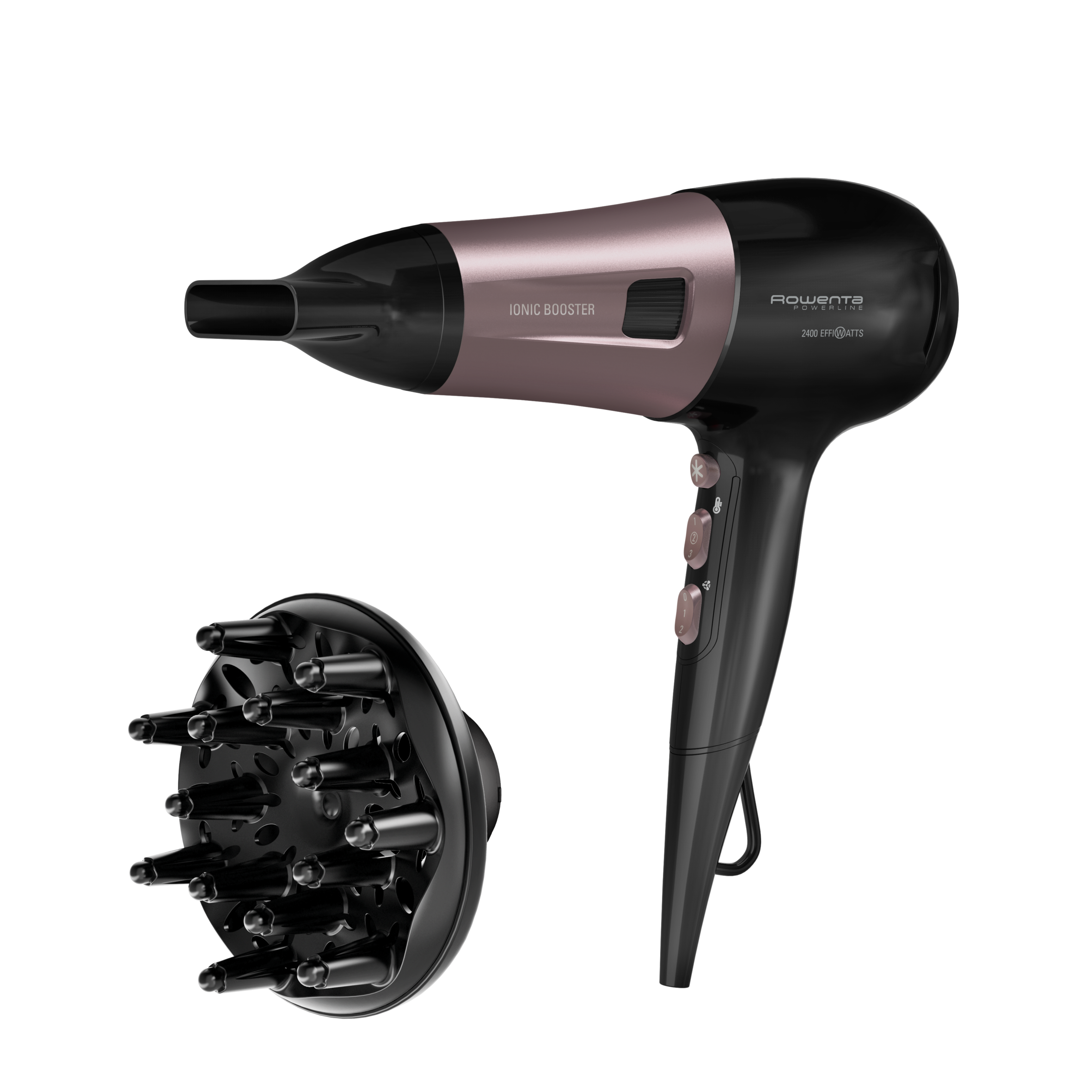 Powerline, Asciugacapelli, motore DC, 2400 EW, Risparmio energetico