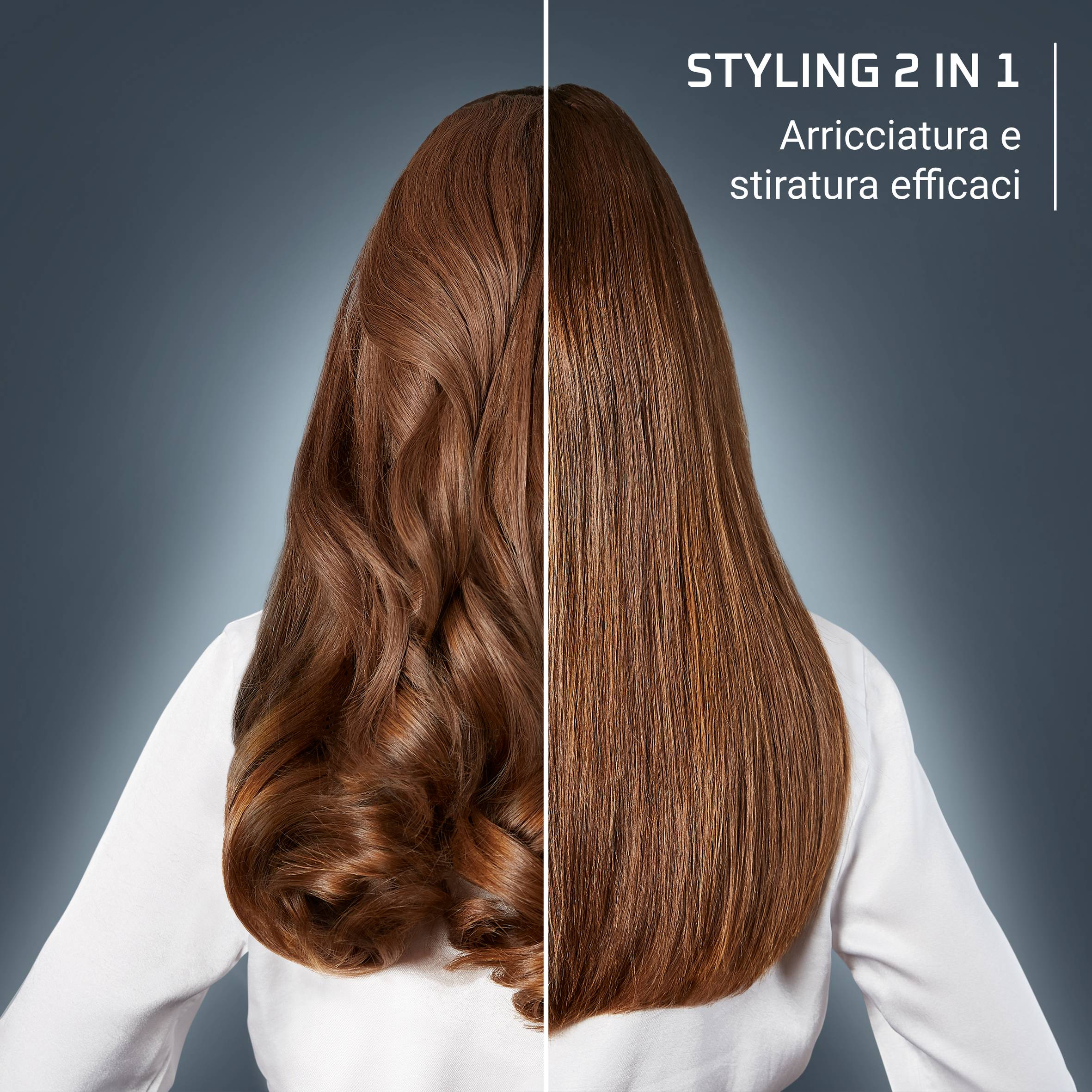 Piastra per capelli Thermostyle 2-in-1
