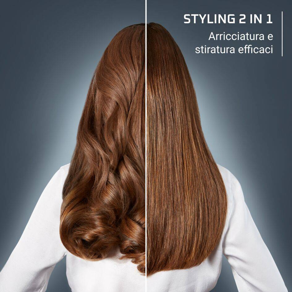 Thermostyle, Piastra per capelli, Rivestimento in metallo, Onde 48H