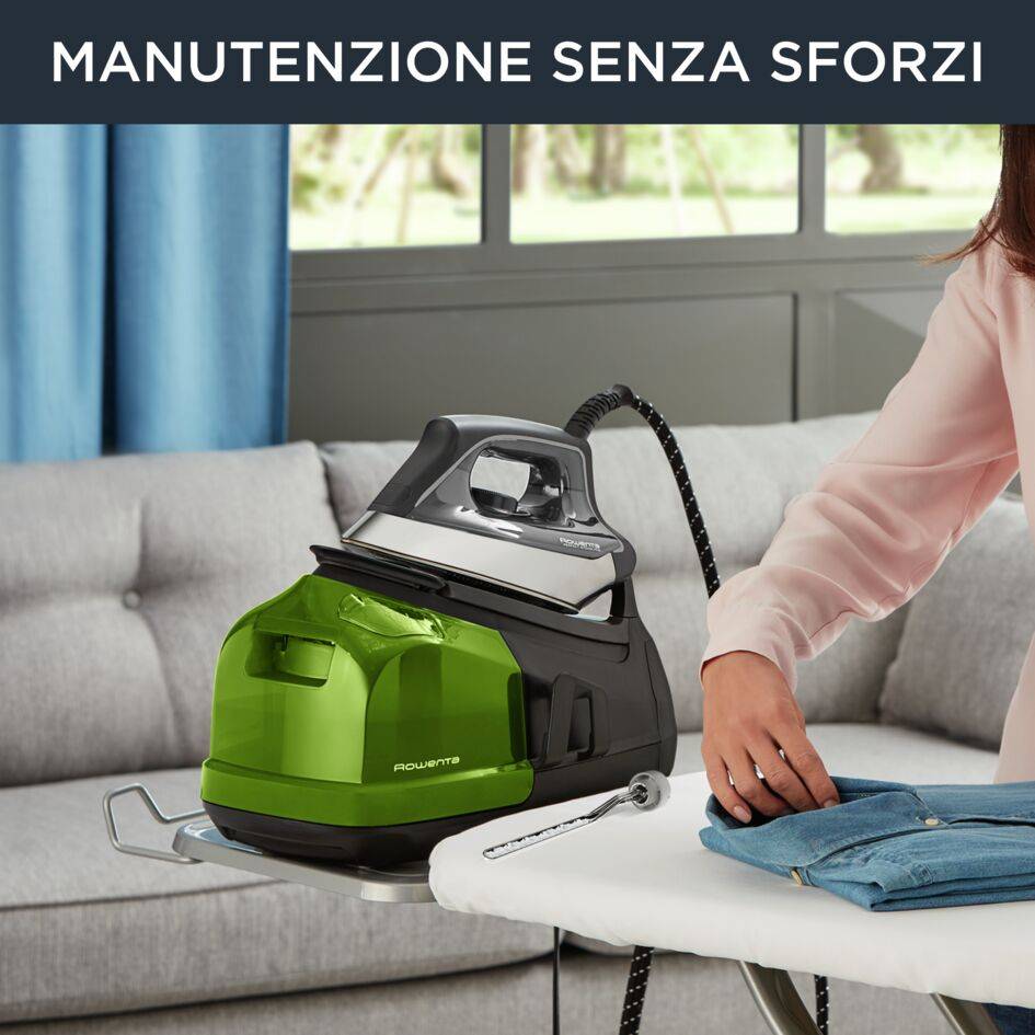 Perfect Steam Pro, Ferro con Caldaia, 450 g/min, Green