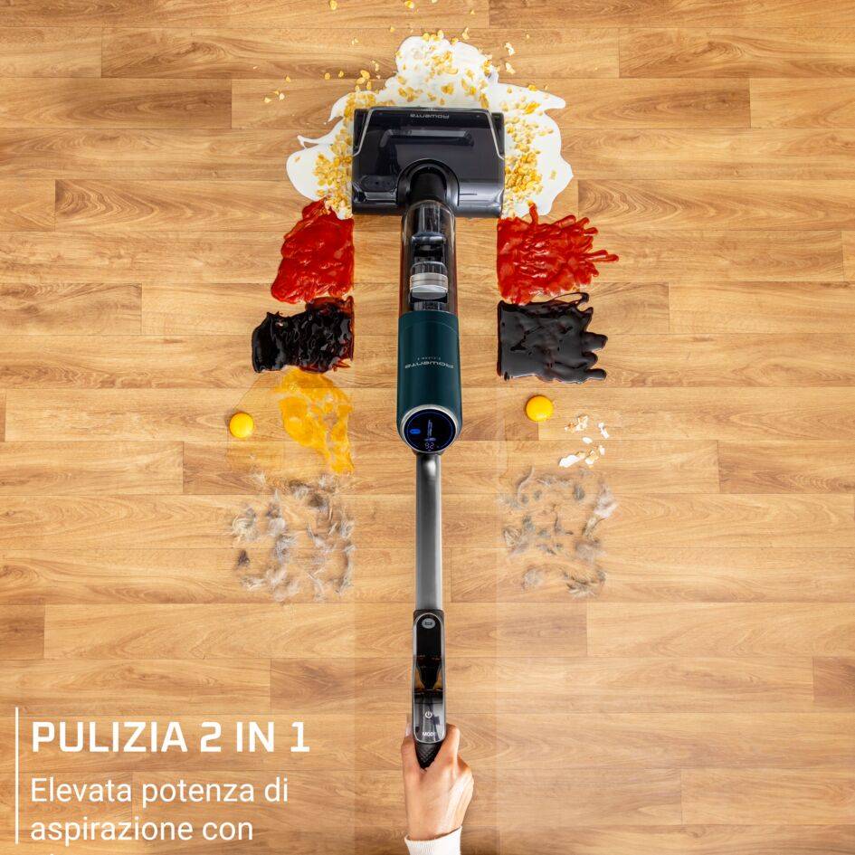 X-Clean 7, Lavapavimenti Senza Fili, Autonomia 50 Min, Autopulizia e Asciugatura