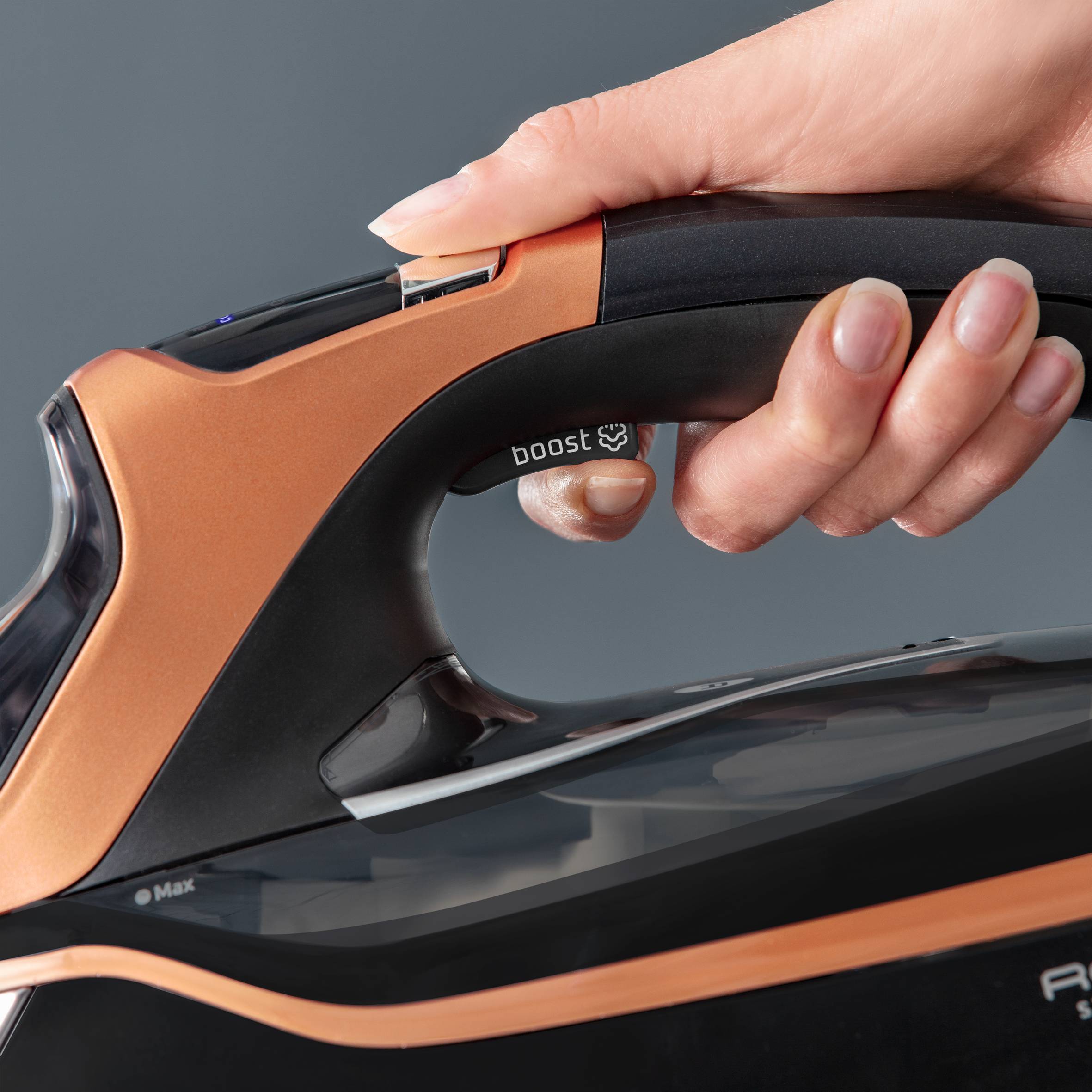 Steamforce Pro, Ferro a Vapore, 300 g/min, Smart-control, Microsteam 400, Copper