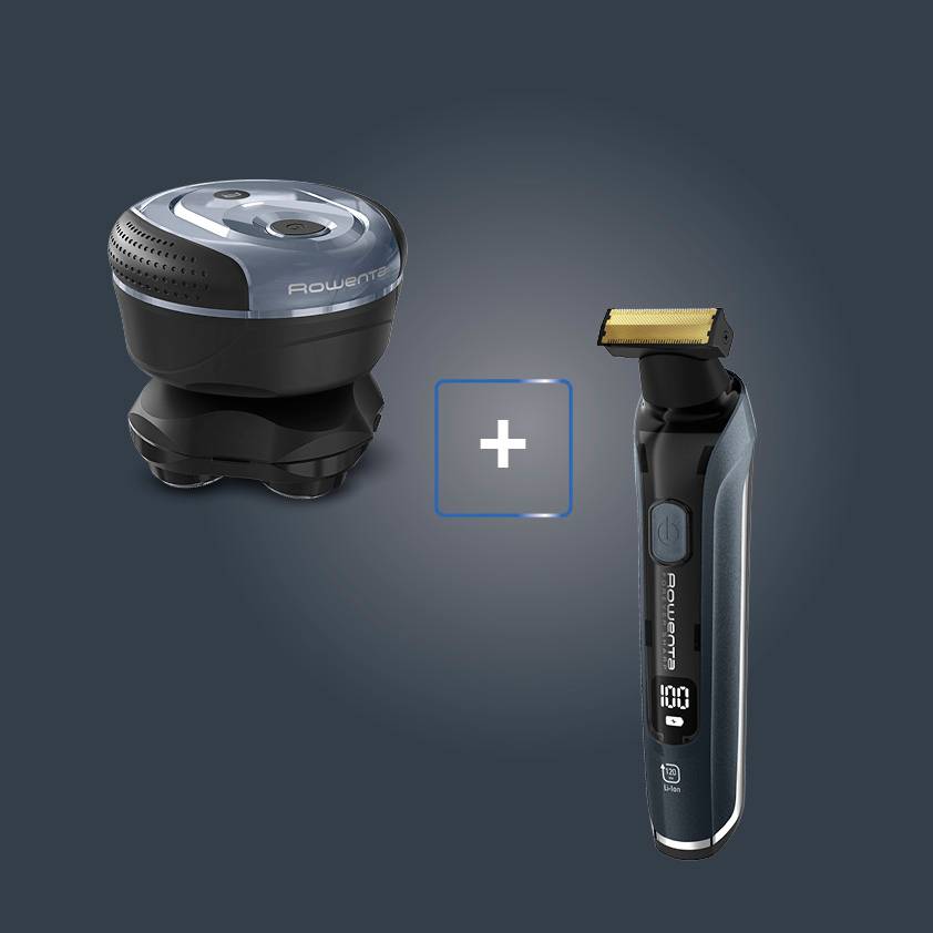 Pack Esclusivo Online - GentleBald Head Shaver, Rasoio per Capelli + Forever Sharp Ultimate, Regolabarba 11in1