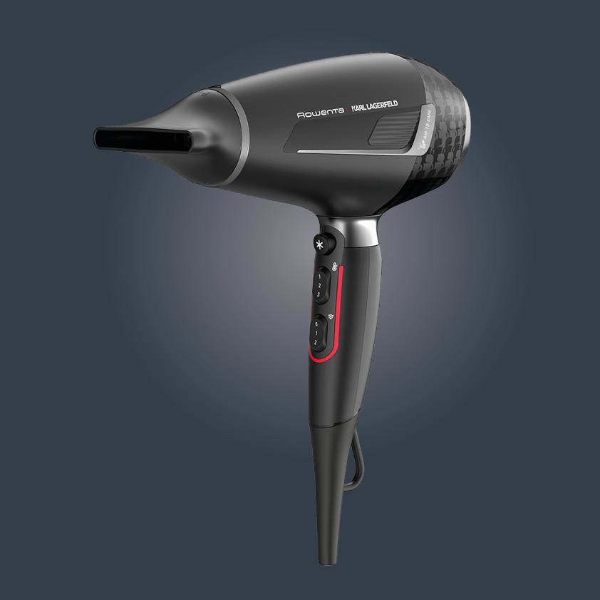 Pack Esclusivo Online - Karl Lagerfeld K/Pro Stylist, Asciugacapelli + Karl Lagerfeld, Arricciacapelli