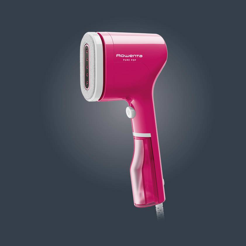 Pack Esclusivo Online - Ultimate Experience NANO ON THE GO, Asciugacapelli Pieghevole + Pure Pop, Stiratore Verticale Portatile, Pink