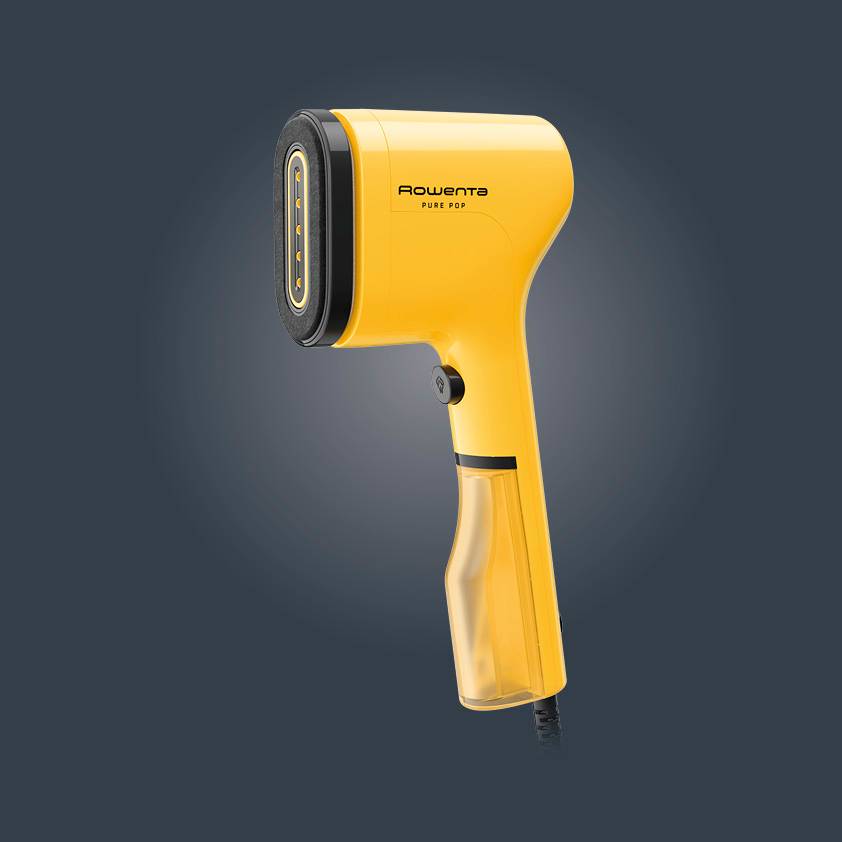 Pack Esclusivo Online - Ultimate Experience Air Motion, Asciugacapelli + Pure Pop, Stiratore Verticale Portatile, Yellow